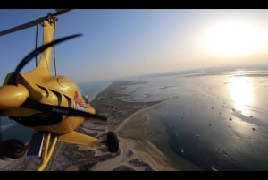 De Monte Gordo: vol panoramique privé en gyrocoptère en Algarve