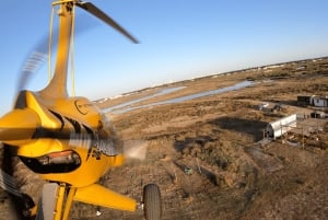 De Monte Gordo: vol panoramique privé en gyrocoptère en Algarve