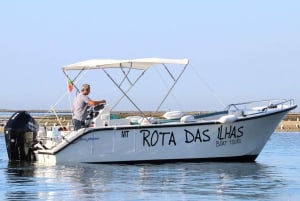 Olhão: Ria Formosa 3 Islands Guided Day Trip by Boat