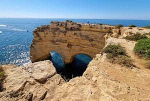 From Olhão: 7 Valleys Hiking, Benagil Cave, Snorkeling Tour