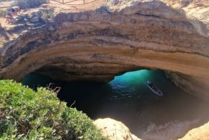 From Olhão: 7 Valleys Hiking, Benagil Cave, Snorkeling Tour