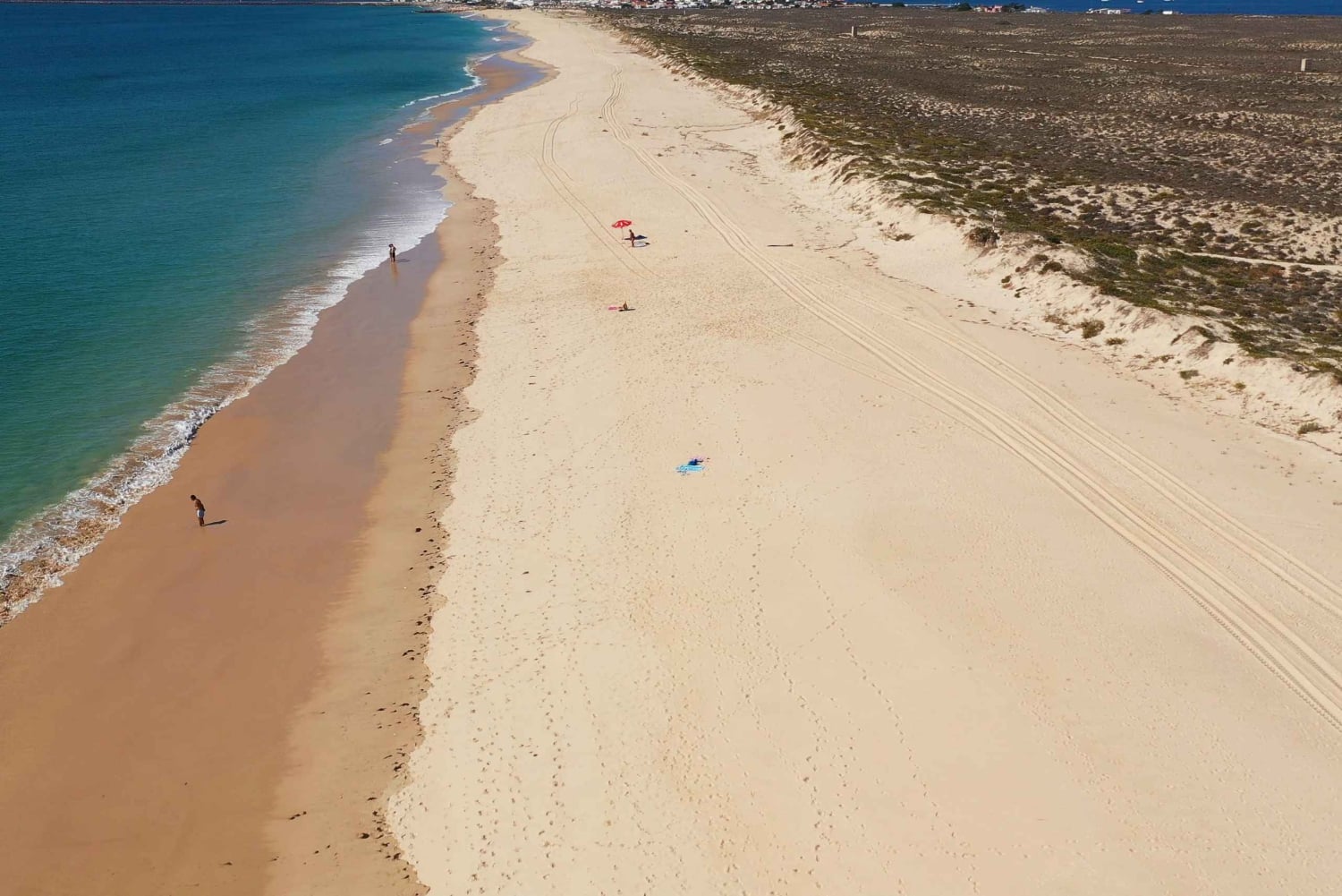 From Olhão: Ria Formosa 3-Island Full-Day Tour with Sunset