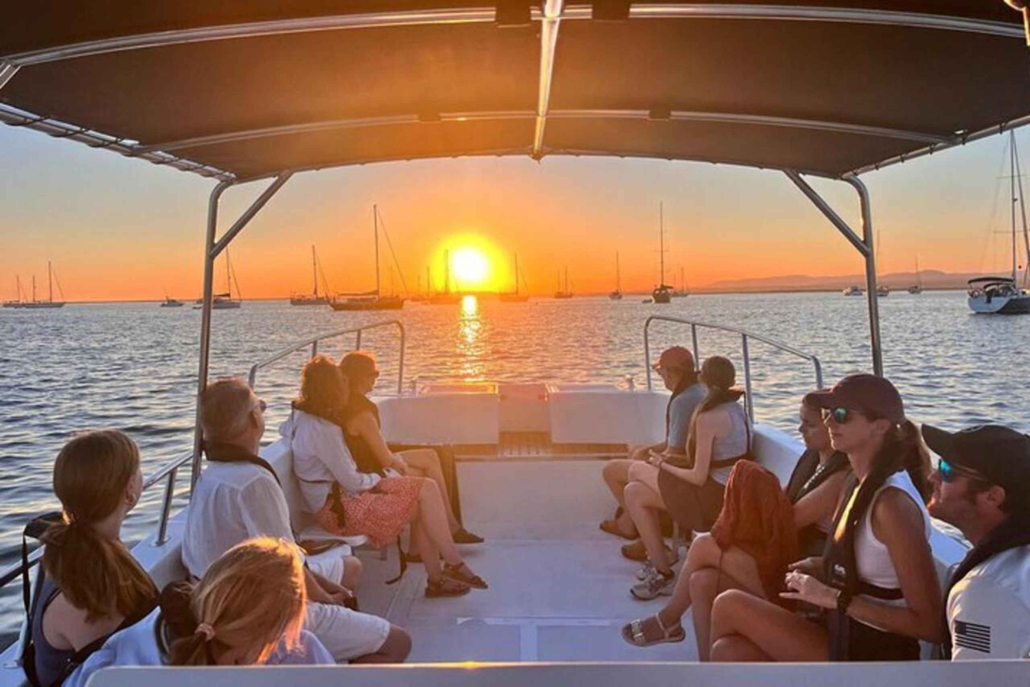 Fra Olhão: Ria Formosa Sunset Island Boat Tour