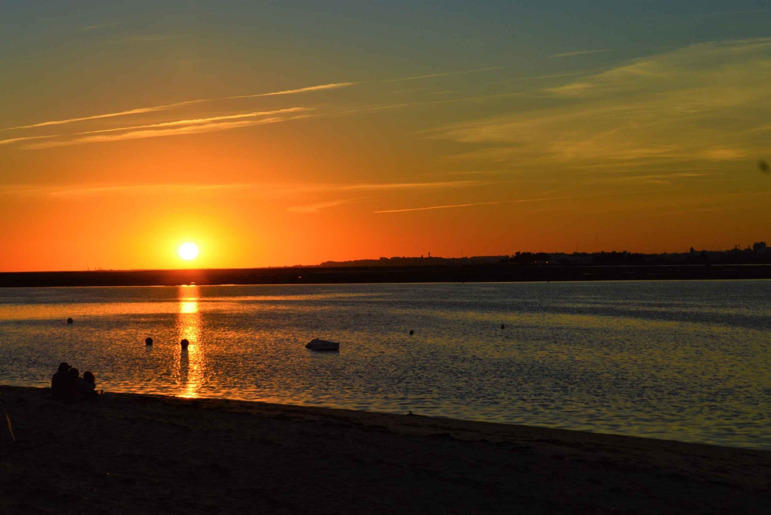 Fra Olhão: Ria Formosa Sunset Island Boat Tour
