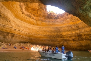 From Portimão: Algar de Benagil and Sea Caves Boat Tour