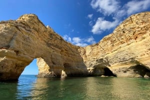 From Portimão: Algar de Benagil and Sea Caves Boat Tour