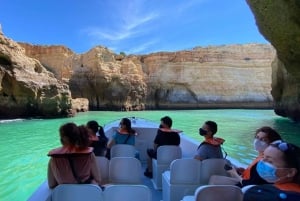 From Portimão: Algar de Benagil and Sea Caves Boat Tour