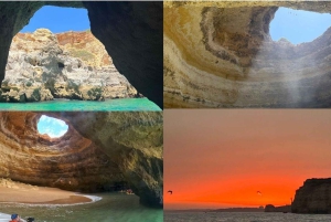 Från Portimão: Algar de Benagil och båttur i havsgrottor