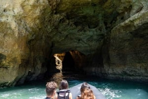 Desde Portimão: Tour en barco por Benagil con guía local