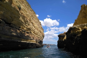 Fra Portimão: Benagil-hulerne og Marinha-stranden bådtur