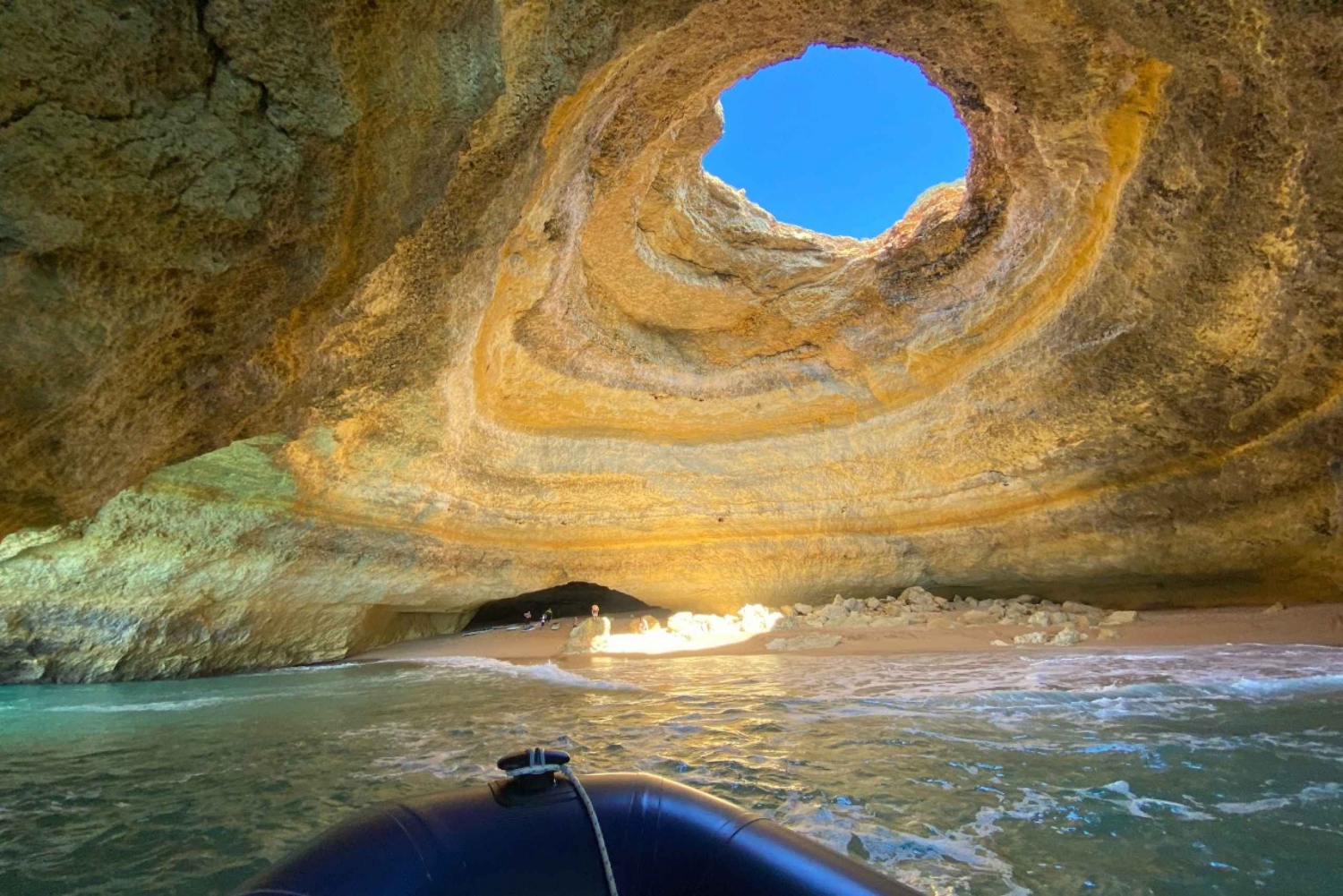 From Portimão: Benagil Sea Caves Boat Tour at Sunrise