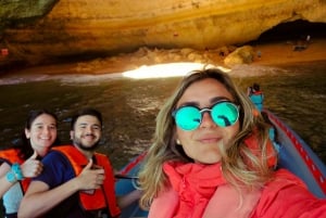From Portimão: Benagil Sea Caves Boat Tour at Sunrise