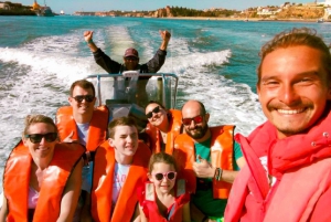 From Portimão: Benagil Sea Caves Boat Tour at Sunrise