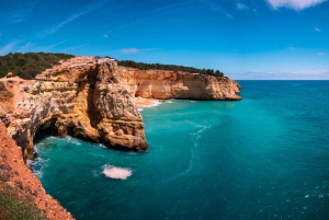 From Portimão: Benagil Sea Caves Boat Tour at Sunrise