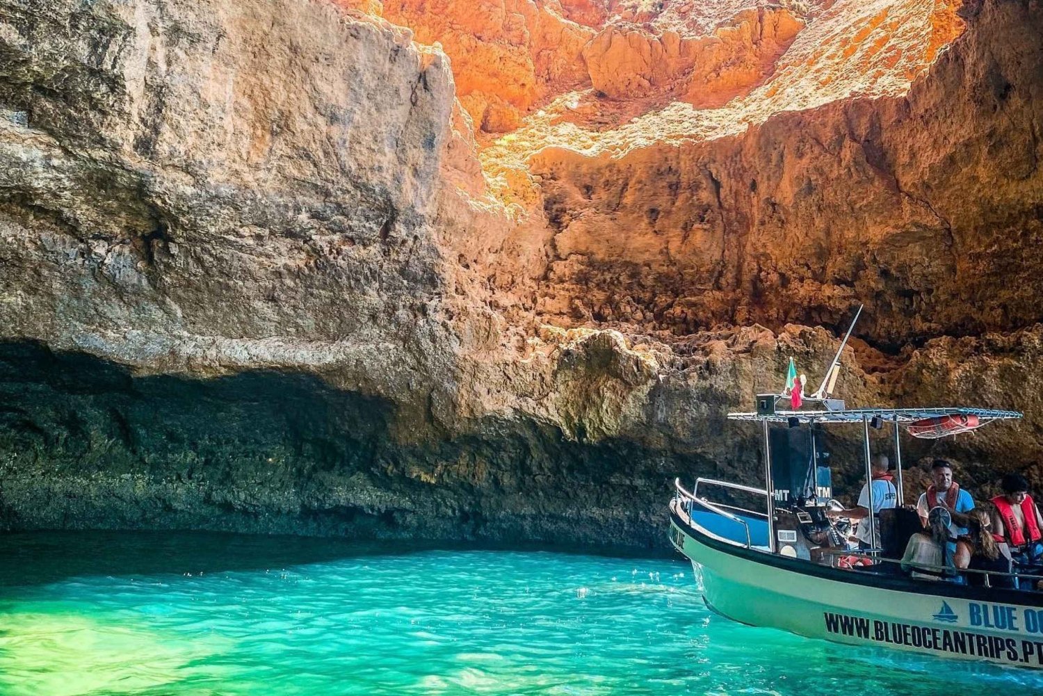 Au départ de Portimão : Excursion en bateau vers les grottes de Benagil