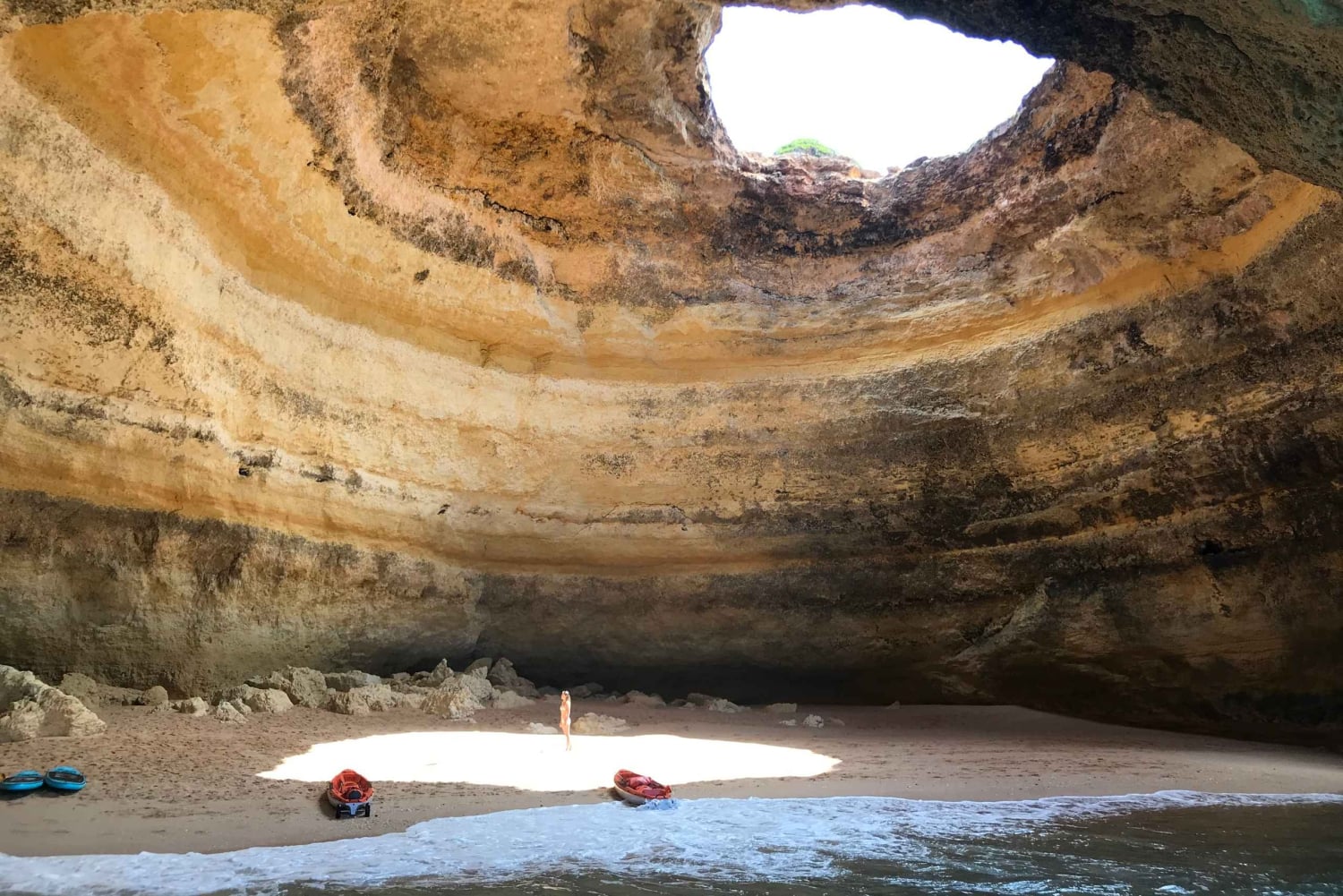 A partir de Portimão: Passeio de barco às Grutas de Benagil
