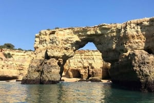 Von Portimão aus: Bootsfahrt zu den Benagil-Höhlen