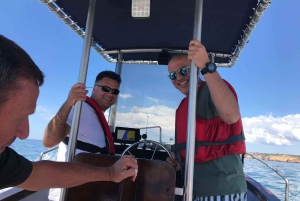 A partir de Portimão: Passeio de barco às Grutas de Benagil