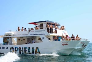 Portimão : catamaran vers les grottes de Benagil et barbecue