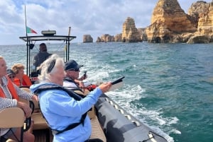 From Portimão:Dolphin Watch & Lagos Coastline with Biologist