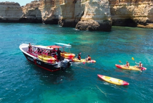 Depuis Portimão : João de Arens - Kayak et bateau à moteur
