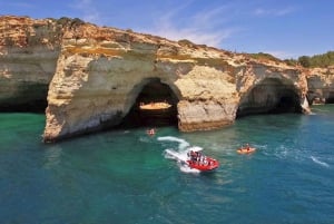 De Portimão: Passeio de barco particular à Gruta de Benagil