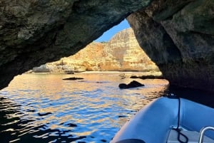 ポルティマン発：ベナギル洞窟スピードボートへのプライベートボートツアー