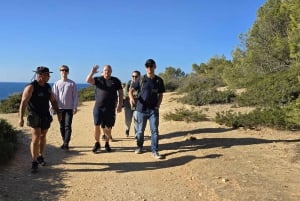 Från Tavira: Vandring i 7 dalar, Benagil-grottan och snorkling
