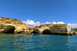 From Vilamoura: 2.5-Hour Benagil Cave and Dolphins Boat Tour