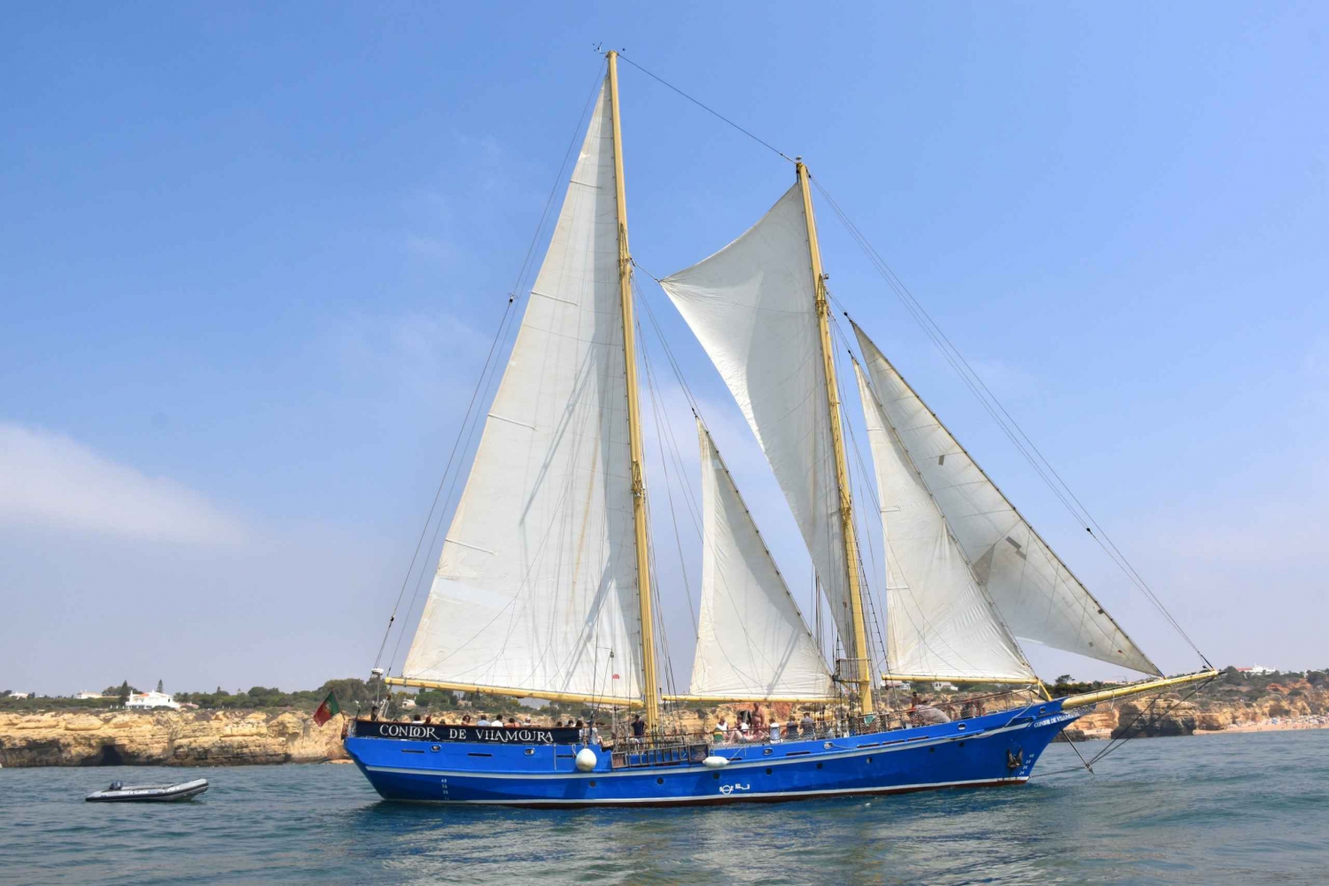 From Vilamoura: Algarve Coast 3-Hour Sailing Cruise