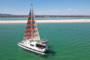 Fuzeta: zeiltocht naar de blauwe lagune van Ria Formosa met snorkelen