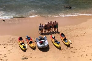 Tour guiado en kayak: Explorando las Cuevas de Benagil