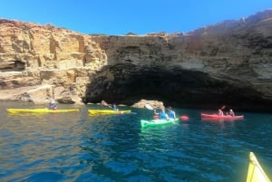 Guided sea kayaking adventures in the south western Algarve