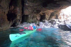 Guided sea kayaking adventures in the south western Algarve