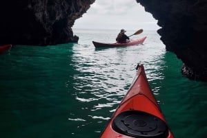 Guided sea kayaking adventures in the south western Algarve