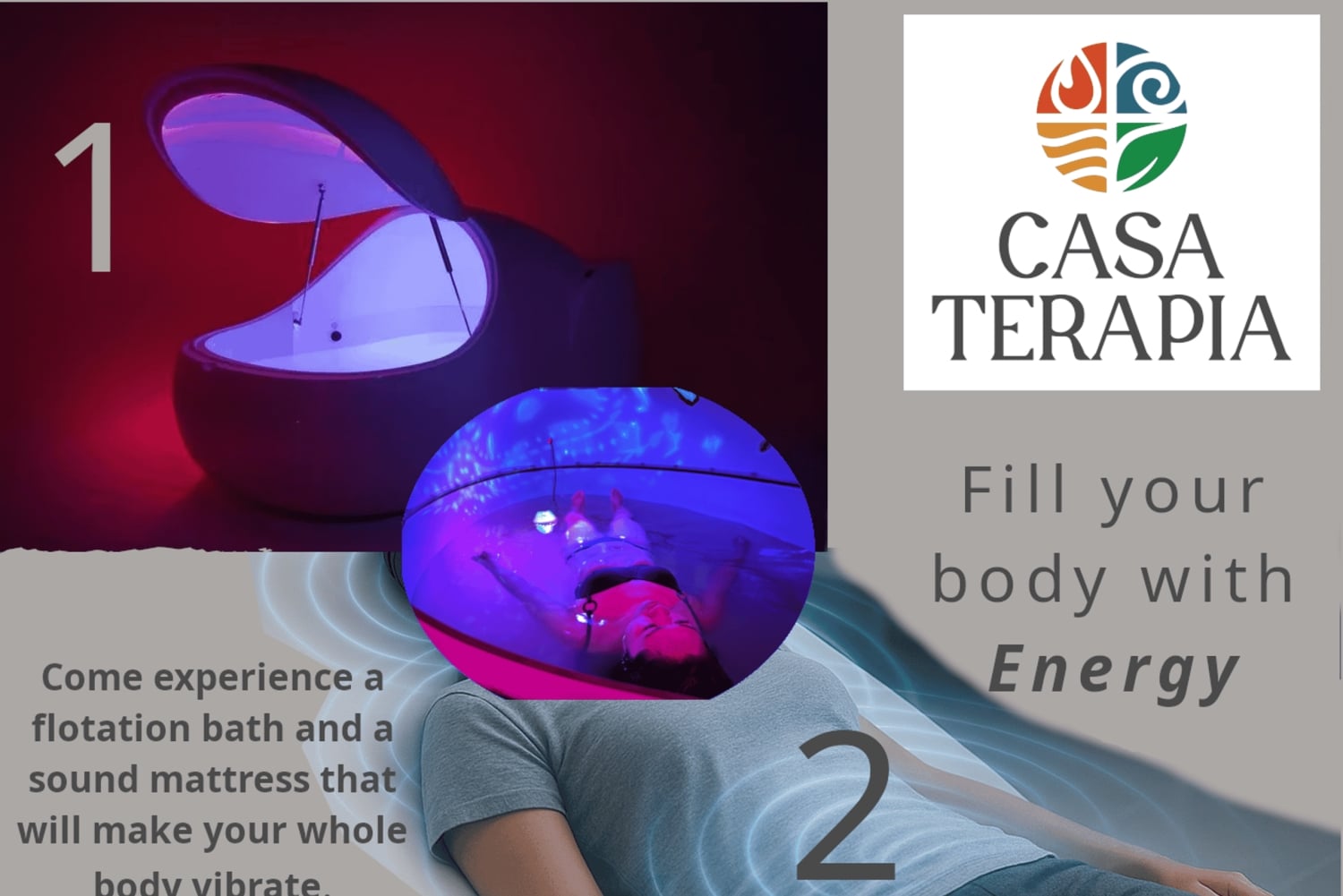 Halvdag 'Detox, mineralisering og restitution' (bad + behandling)