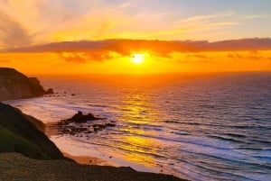Halbtägige Jeep-Sonnenuntergangssafari mit portugiesischem Wein