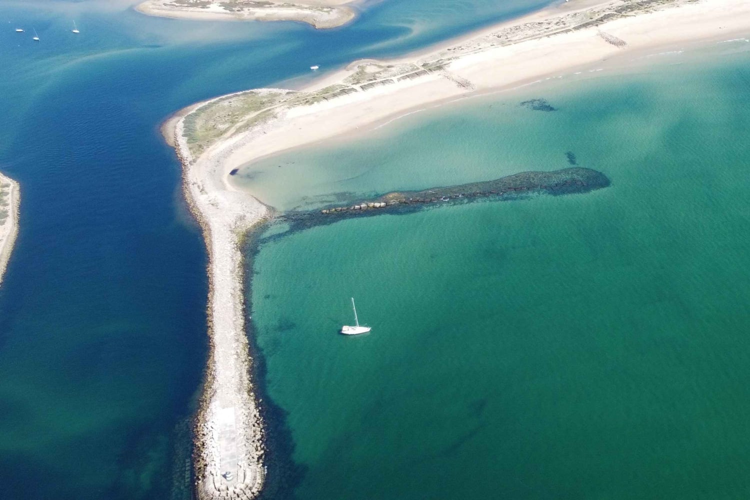 Halbtägige private Segelyacht-Erfahrung in Tavira