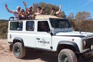Albufeira: Jeep SunSet Tour i kieliszek wina