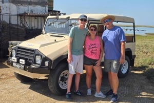 Jeep-tur – Fuzeta, Olhão & lera- och saltbad