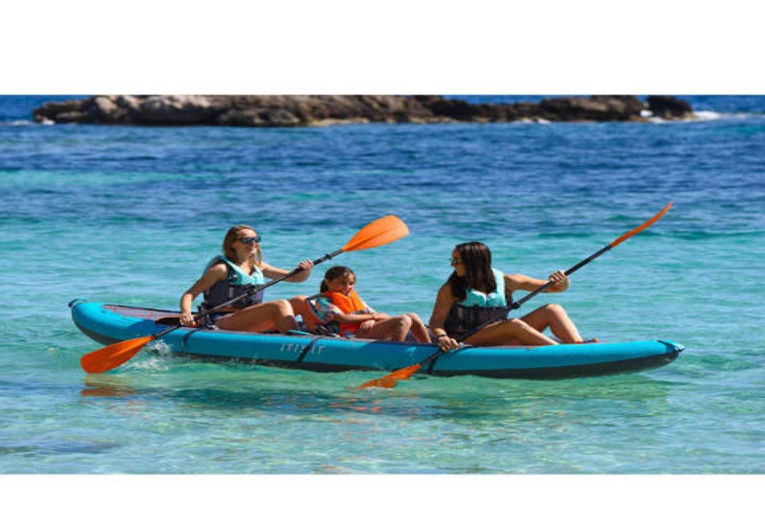 Kajakki tai Stand Up Paddle vuokraus reppuineen ja lisävarusteineen