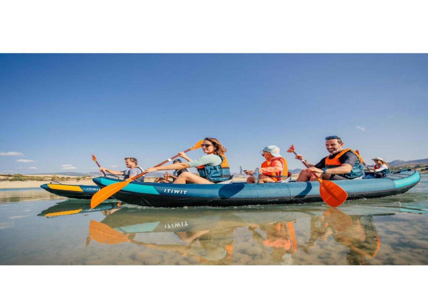 Kajakki tai Stand Up Paddle vuokraus reppuineen ja lisävarusteineen