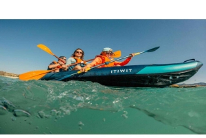 Kajakki tai Stand Up Paddle vuokraus reppuineen ja lisävarusteineen