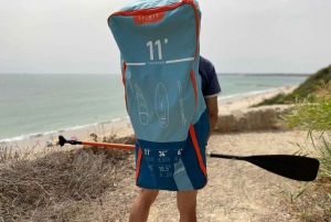 Kajakki tai Stand Up Paddle vuokraus reppuineen ja lisävarusteineen