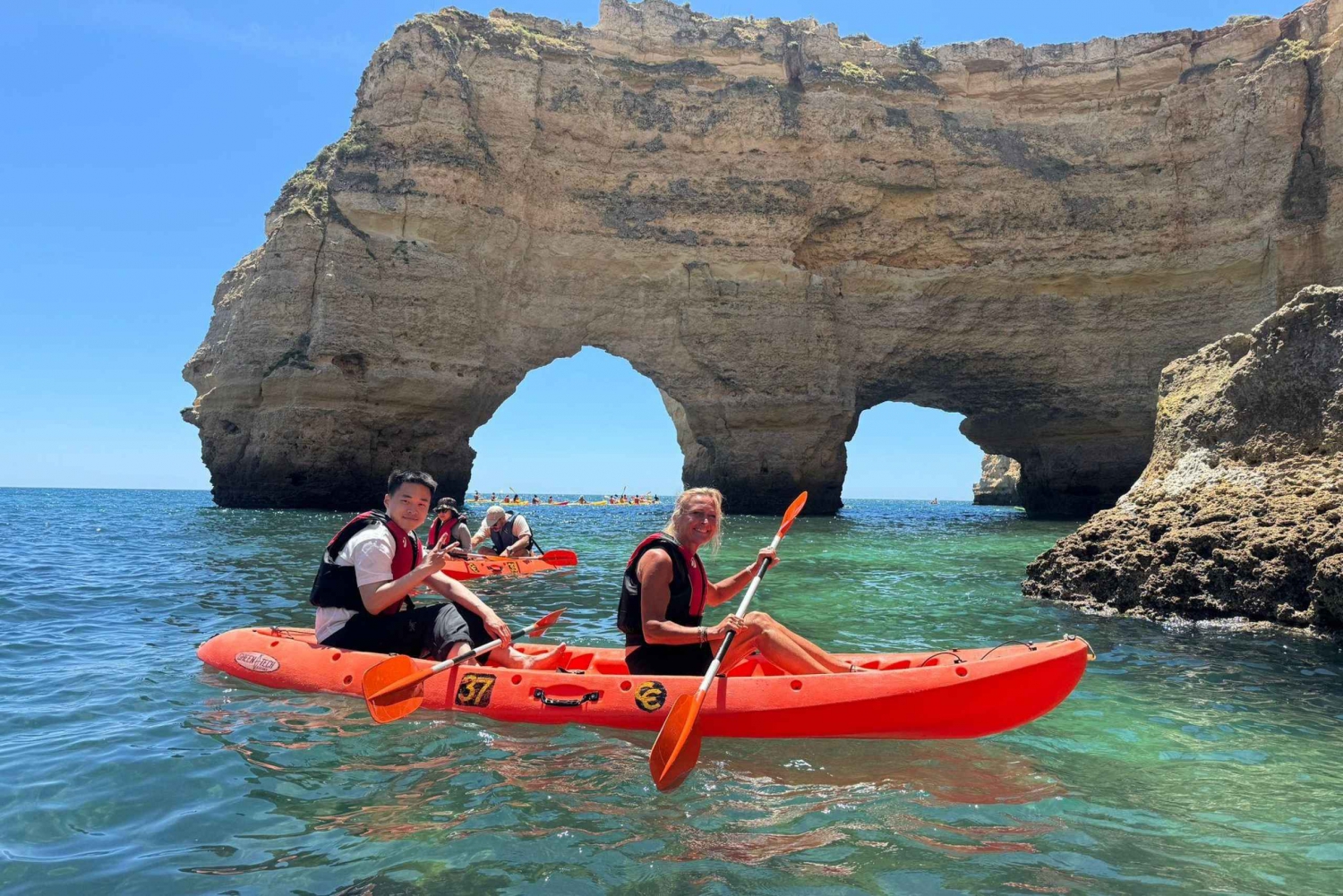 Kayak Tour: Benagil & Marinha Beach Experience