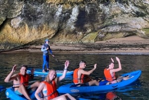 Benagil Beach: Kajakfahrt zu den Benagil-Höhlen mit Sonnenaufgangsoption