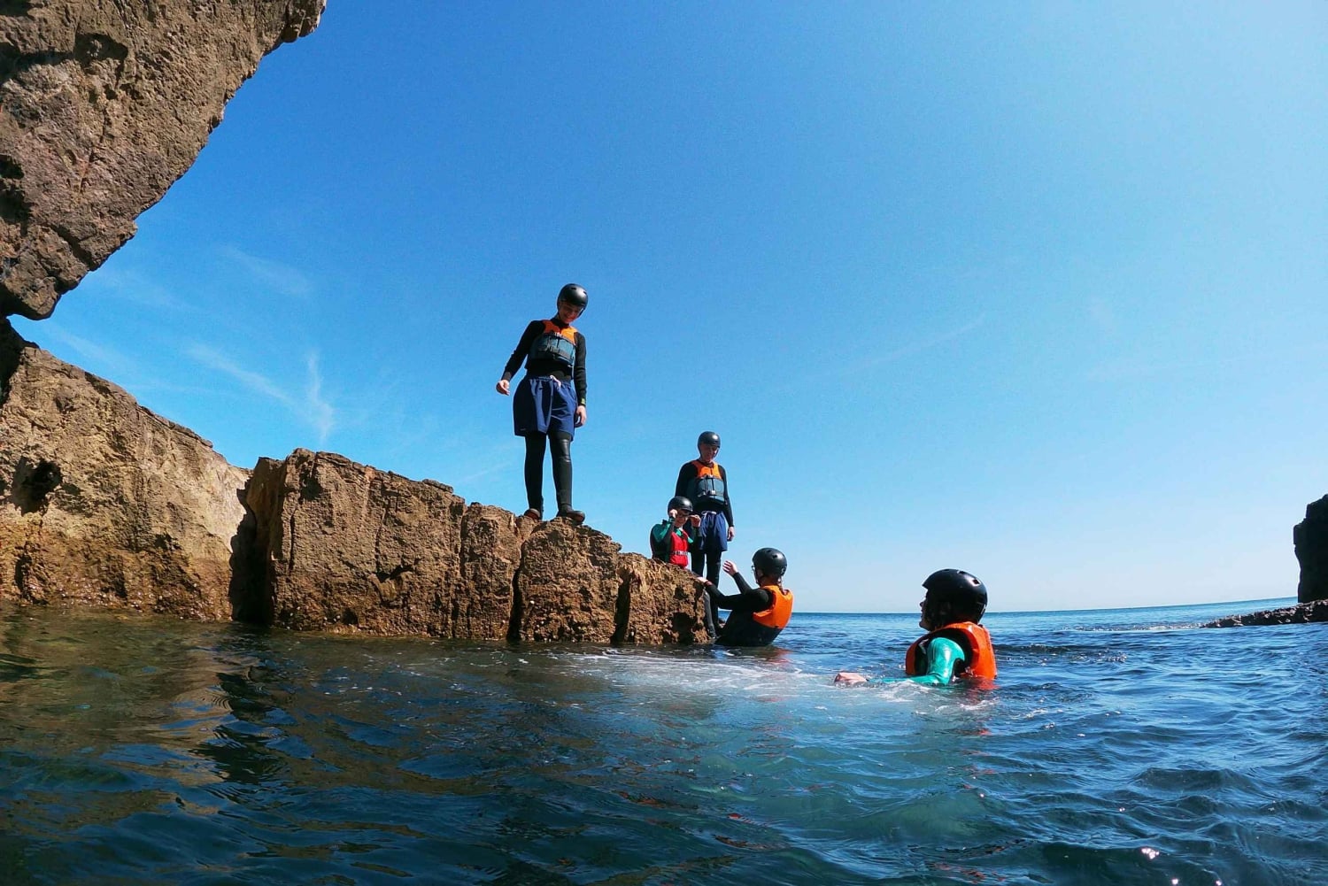 Kids Version - Coasteering med snorkling: Algarve