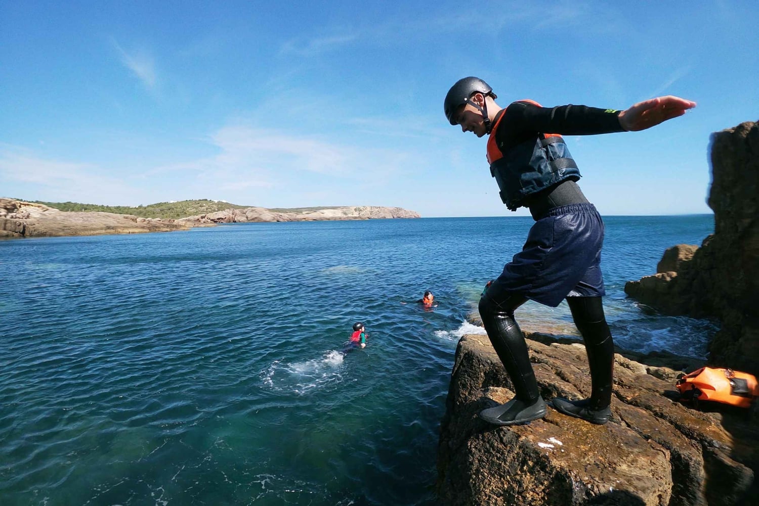 Kids Version - Coasteering med snorkling: Algarve