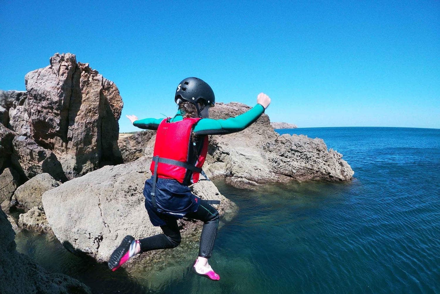 Kids Version - Coasteering med snorkling: Algarve
