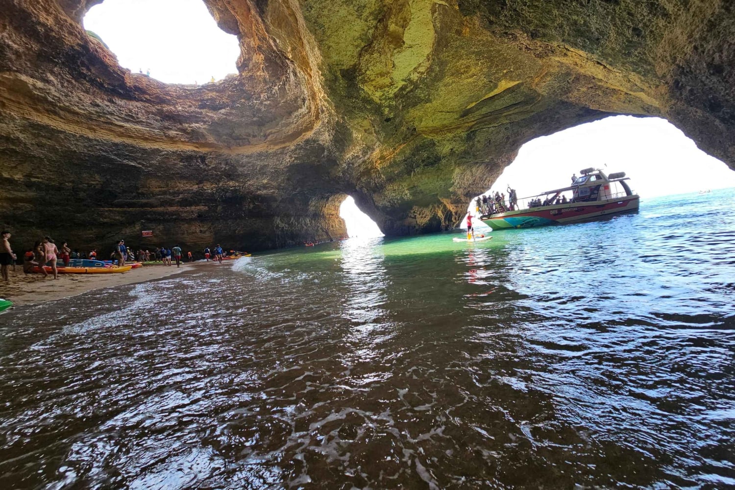 Lagoa: Benagil Höhle und Marinha Strand Geführte Kajaktour
